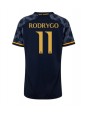 Billige Real Madrid Rodrygo Goes #11 Bortedrakt Dame 2023-24 Kortermet